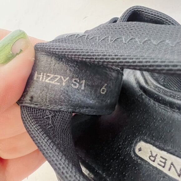 y2k Donald J. Pliner Hizzy Heels Vintage Black Leather Sandals Women's Size 6 - Picture 2 of 8